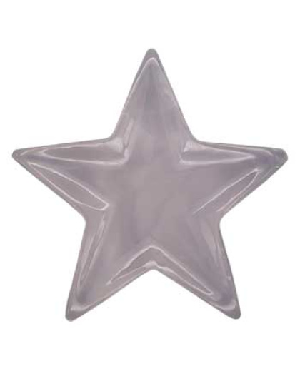 4" Star offering plate
