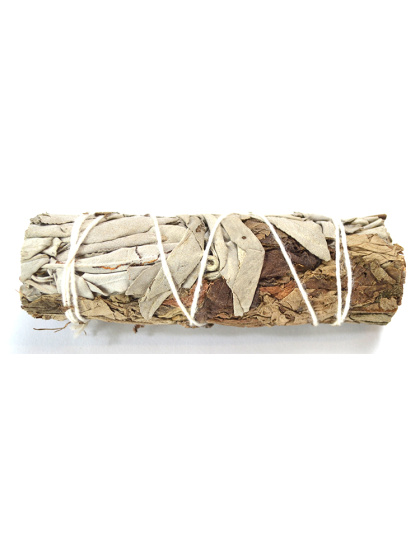 4" White Sage & Patchouli smudge stick