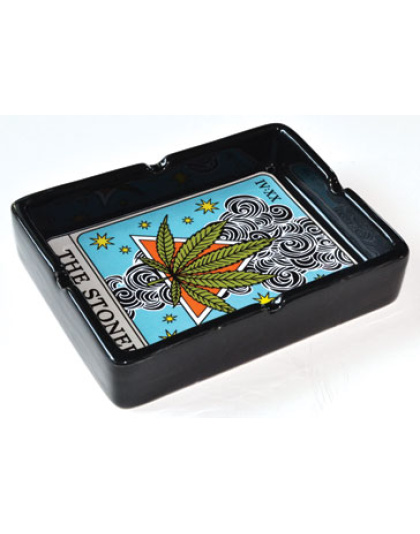 4" x 5 1/4" Stoner Tarot Card ashtray