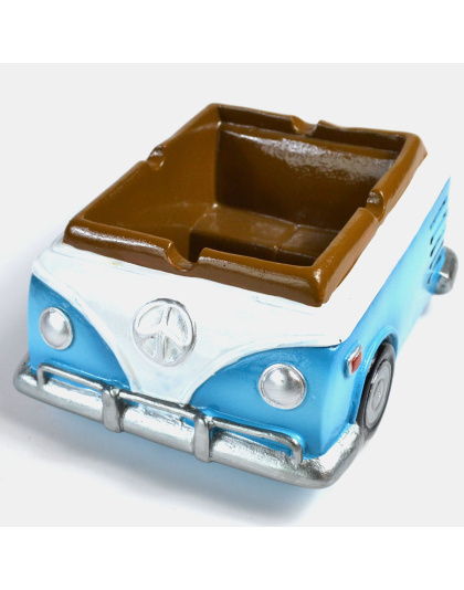 4" x 5" Retro Hippie Love Van ashtray