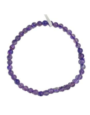 4mm Amethyst bracelet