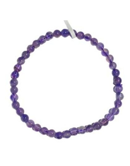 4mm Amethyst bracelet