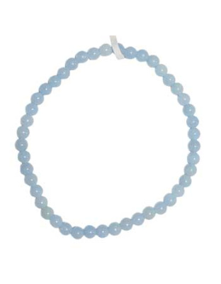 4mm Angelite stretch bracelet