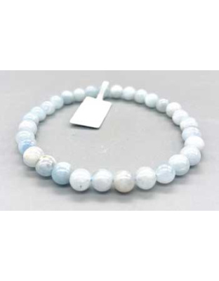 4mm Aquamarine bracelet