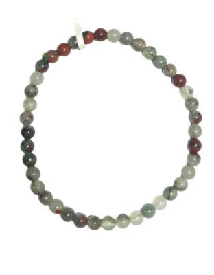 4mm Bloodstone bracelet