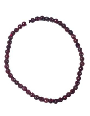 4mm Garnet bracelet