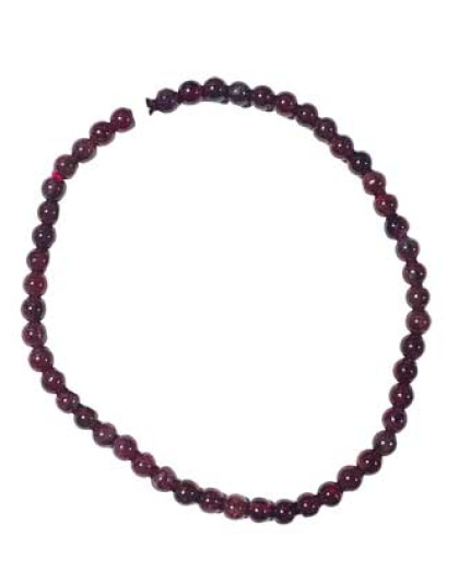 4mm Garnet bracelet