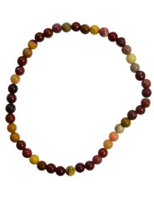 4mm Mookaite Jasper stretch bracelet