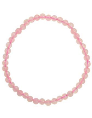 4mm Rose Quartzstretch bracelet
