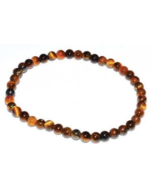 4mm Tiger Eye, Yellow