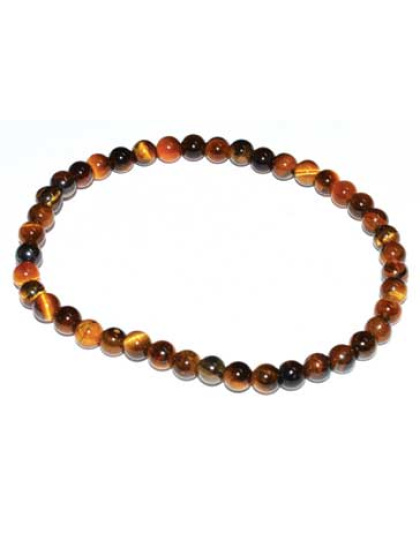 4mm Tiger Eye, Yellow