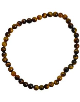 4mm Tiger Eye stretch bracelet