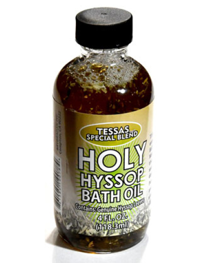 4oz Seven holy Hyssop bath oil