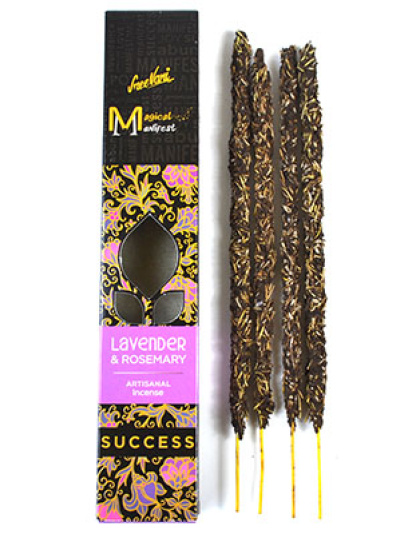 4pk Lavender & Rosemary (Success) manifest stick