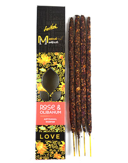 4pk Rose & Olibanum (Love) manifest stick