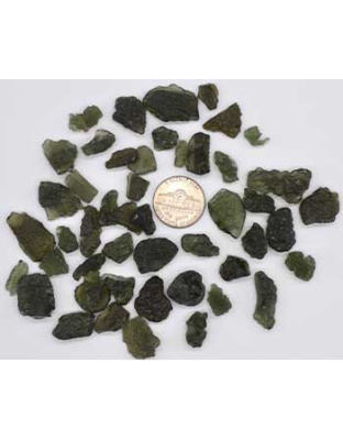 50gms Moldavite untumbled