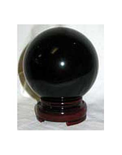 50mm Black gazing ball