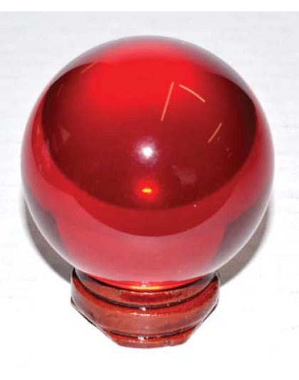 50mm Red gazing ball