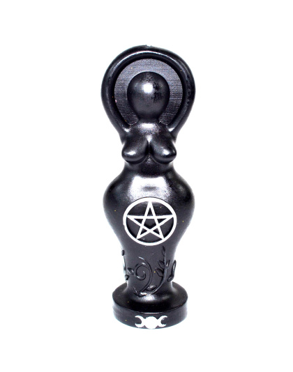 5 1/2" Black Goddess candle