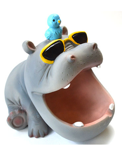 5 1/2" Hippo ashtray