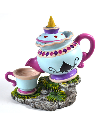 5" Alice Tea Pot backflow incense burner
