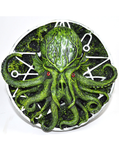 5" Cthulhu wall plaque
