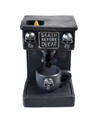 5" Espresso Coffee maker backflow incense burner