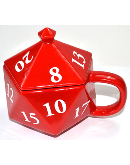 5" Gaming Dice mug & Lid