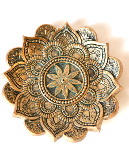 5" Mandala incense holder