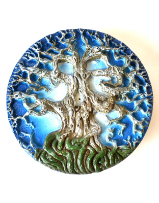 5" Tree of Life incense holder