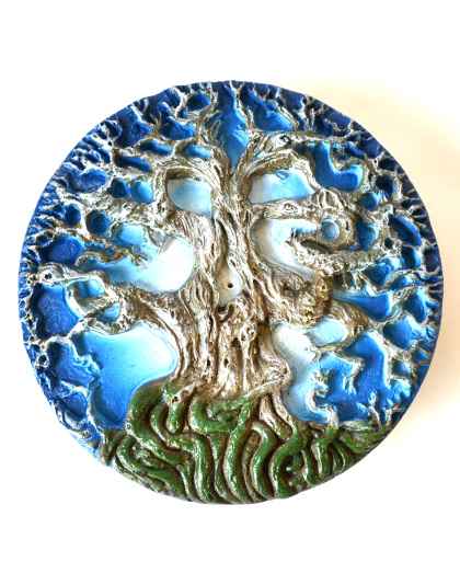 5" Tree of Life incense holder