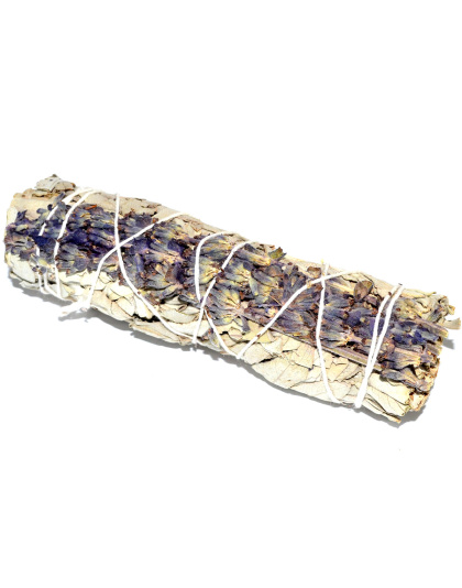 5" White Sage & lavender smudge stick