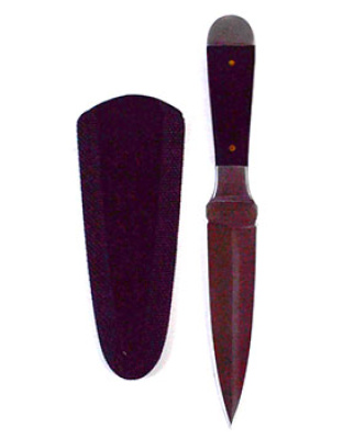6 1/2" Horn Bosom athame