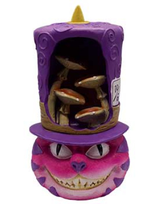6 3/4" Cheshire Cat back flow incense burner