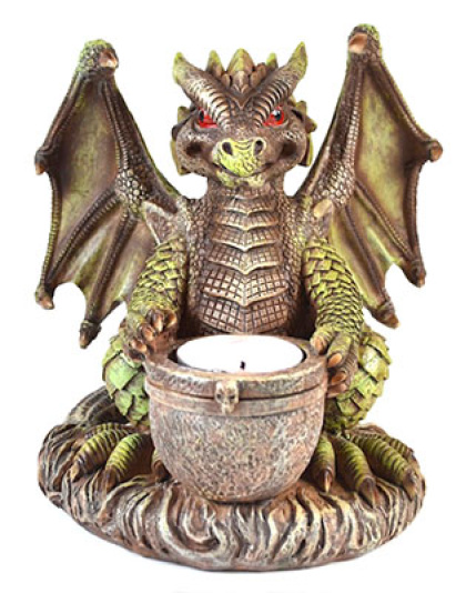 6 3/4" Dragon burner/ tea lite