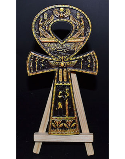 6" Ankh black W stand