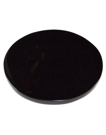 6" Black Obsidian scrying mirror