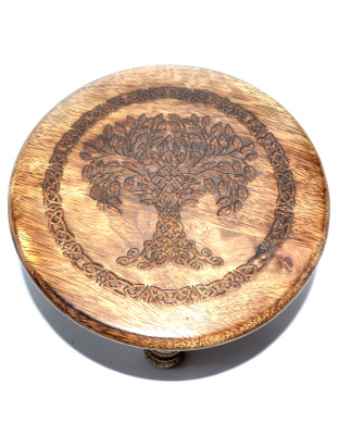 6"dia x 4" Tree of Life altar table