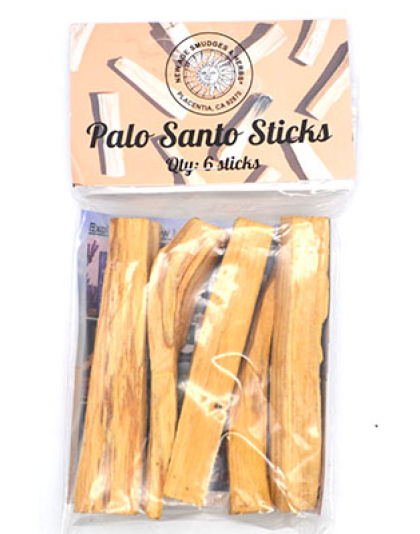 6 pack Palo Santo smudge sticks 3 1/2" - 4"