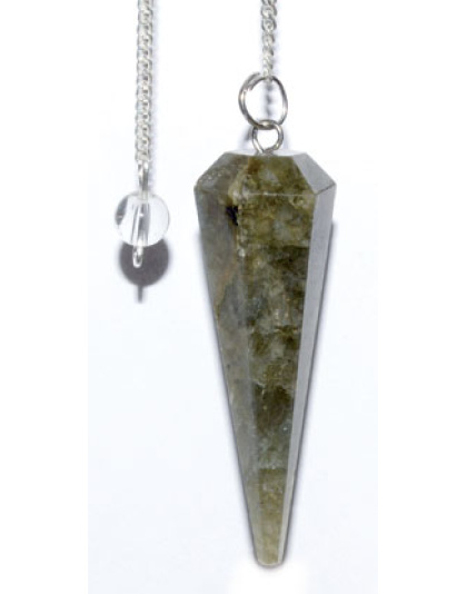 6-sided Labradorite pendulum