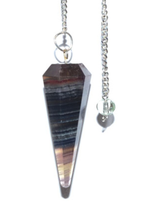 6-sided Multi Fluorite pendulum