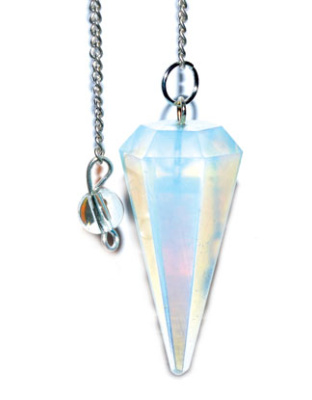 6-sided Opalite pendulum