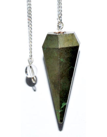 6-sided Pyrite pendulum