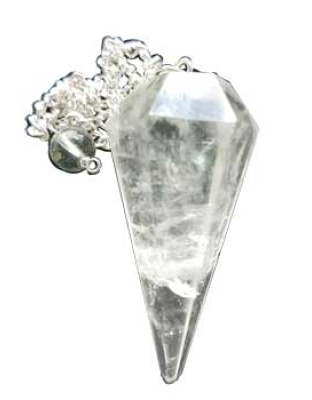 6-sided Quartz pendulum