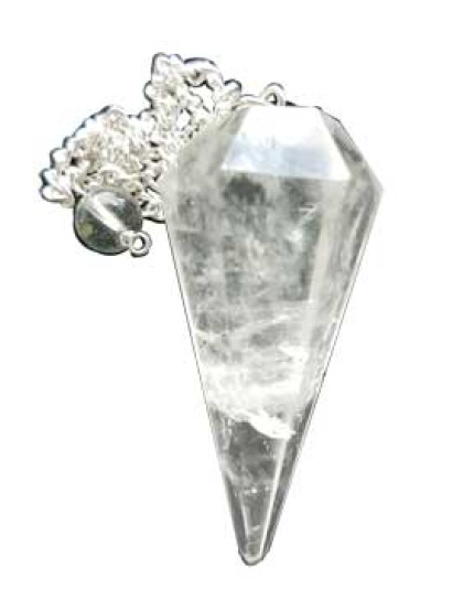6-sided Quartz pendulum