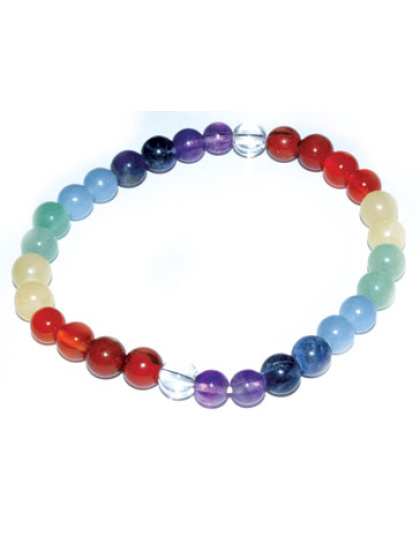6mm 7 Chakra bracelet