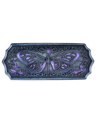 7 1/2" Butterfly incense holder