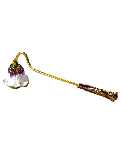 7 1/2" Fancy Flower candle snuffer