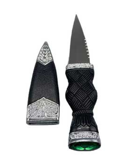 7 1/4" Green Scottish Dirk