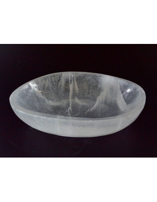 7-8" Selenite altar bowl